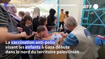 La campagne de vaccination anti-polio se déplace dans le nord de Gaza