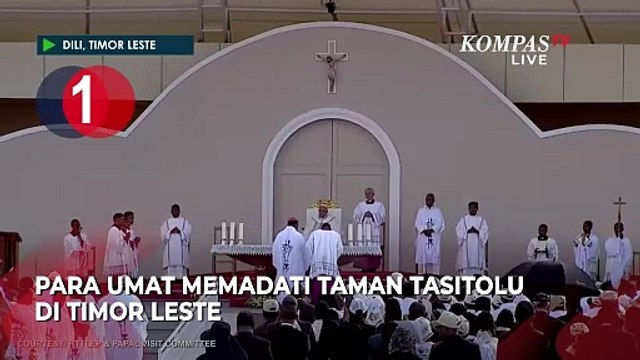 Paus Fransiskus Misa di Dili, Istana soal Mahasiswa Dipukul, Pertemuan Megawati-Prabowo [TOP 3 NEWS]