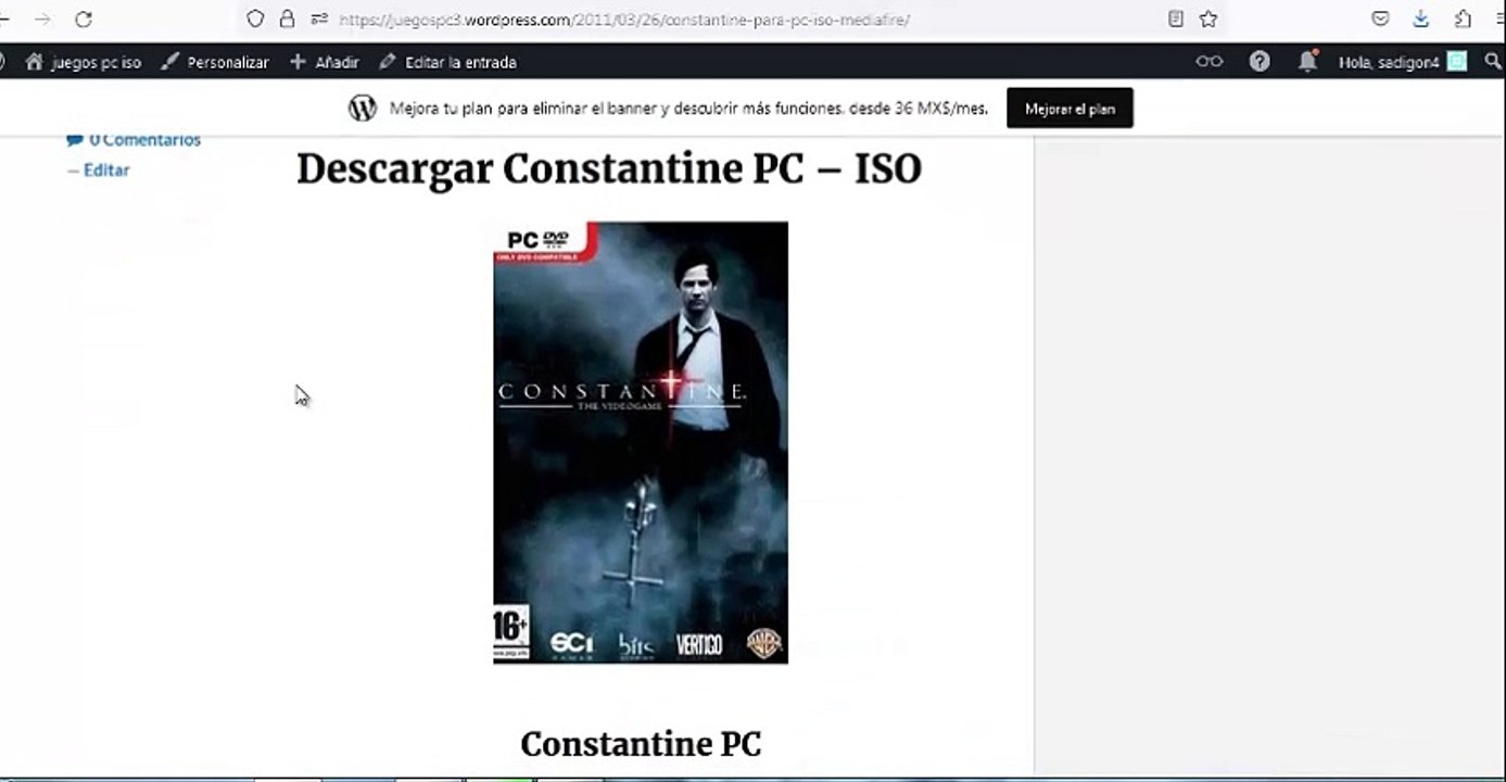 constantine para pc mediafire