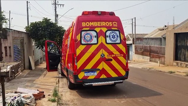 Homem que levou tijolada na cabeça pede ajuda ao Corpo de Bombeiros