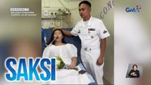 Babaeng may brain tumor, ikinasal sa long-time partner bago bawian ng buhay | Saksi