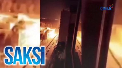 Drone strike, tumama sa high-rise apartment building sa Russia; 1 patay | Saksi