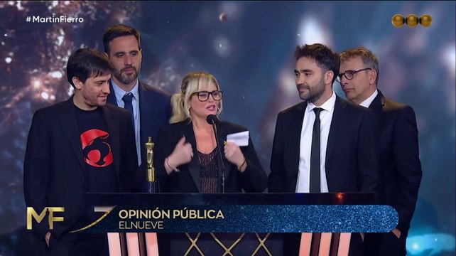 Anarcocapitalismo: no te tenemos miedo : Manguel al recibir el Martín Fierro a Mejor Periodístico por Opinión Pública