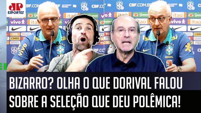 LOUCURA??? PARECE ATÉ UM SURTO o Dorival FALAR ISSO, cara! A Seleção... OLHA o que DEU POLÊMICA!