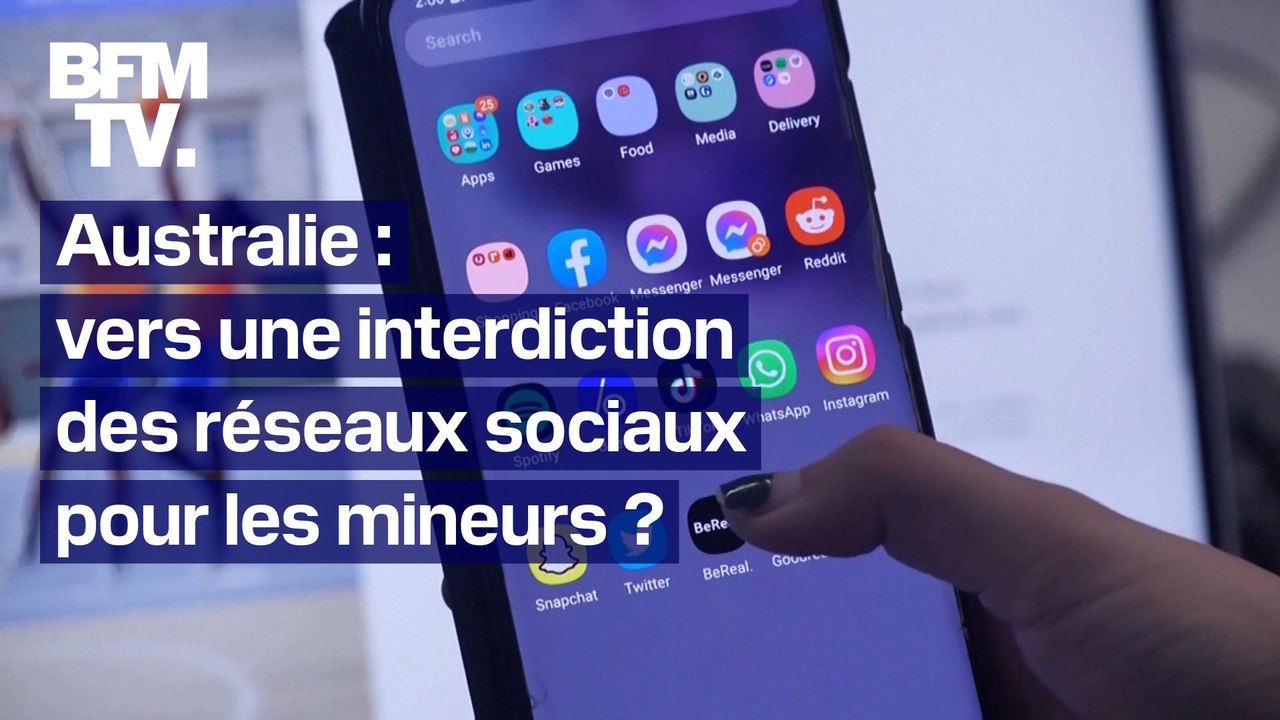 L’Australie veut interdire les réseaux sociaux aux mineurs