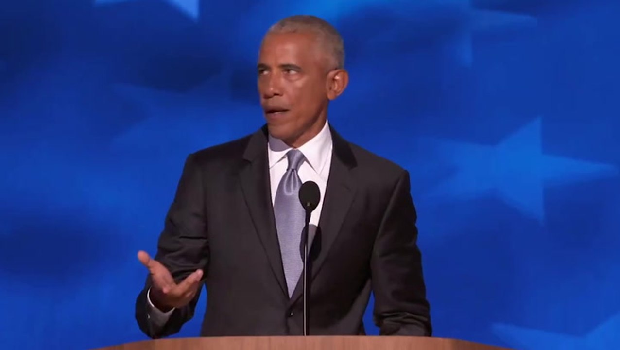 Former president Barack Obama mocks Donald Trump over crowd size in new Kamala Harris campaign ad