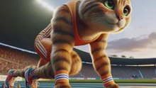 The Cat Olympic Champion
