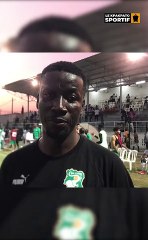 Le sélectionneur des Eléphanteaux U17 réagit après le  Tournoi du Programme de Développement des Talents FIFA.