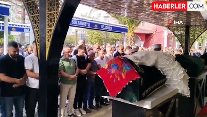 Sultanbeyli'de 1 TL indirim için öldürülen baba ve kız son yolculuğuna uğurlandı