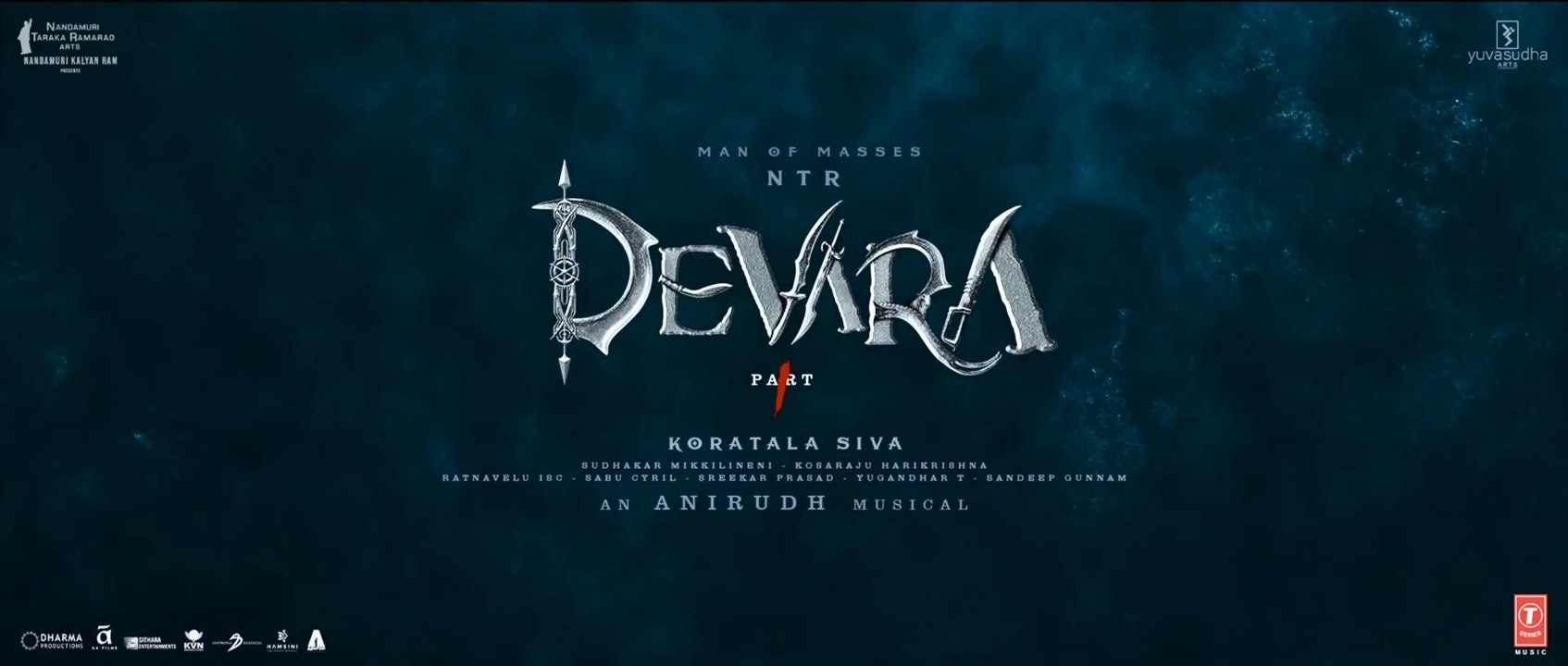 Devara Part -1  (2024) Trailer (Hindi)-NTR Saif Ali Khan Janhvi Koratala Siva