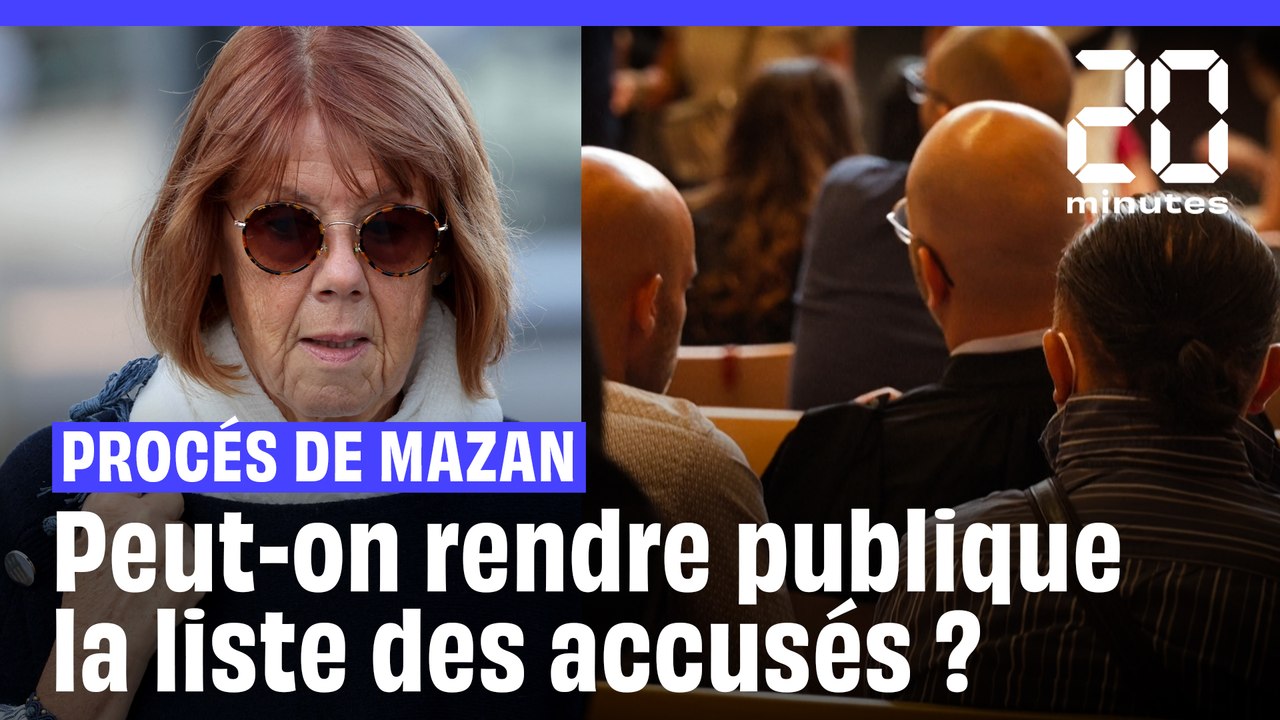 Procès des viols de Mazan : Peut-on rendre publique la liste des accusés ?