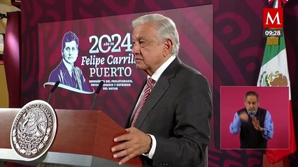 AMLO critica a la oposición por supuesta herencia económica que le dejará a Sheinbaum