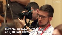 Megnevezte az új ukrán kormány prioritásait a miniszterelnök