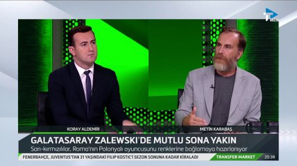 Canlı yayında açıklandı: Galatasaray Zalewski'de mutlu sona yakın