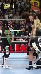 Daddy Rey has some words for Daddy Dom…  #WWERaw