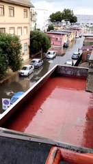 Via Don Blasco allagata