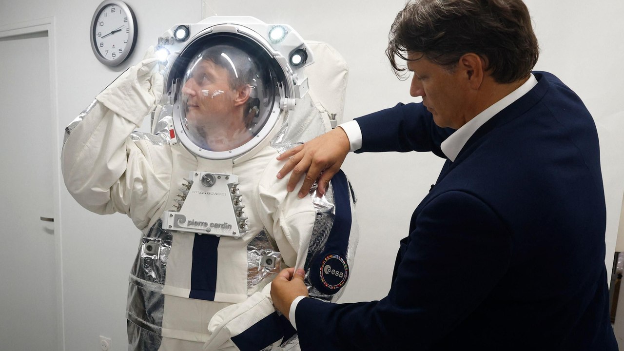Des scaphandres Pierre Cardin pour les astronautes de l’Esa