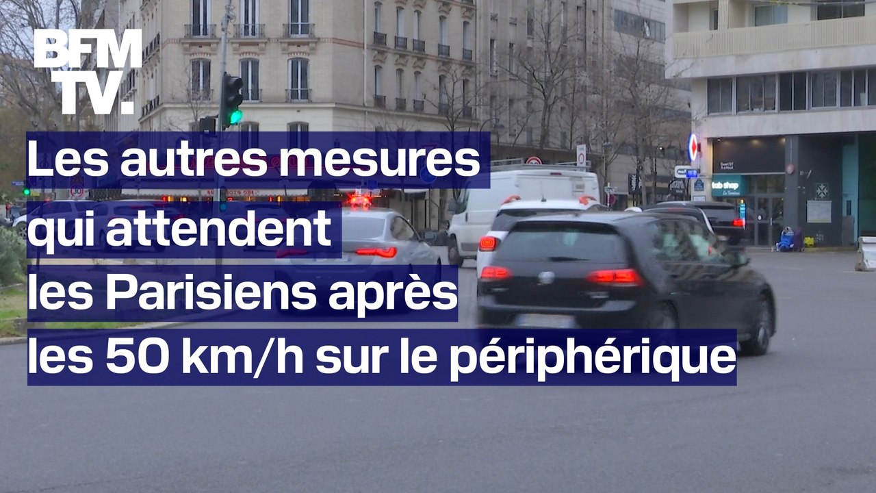 50% de stationnement en moins, taxation sur les livraisons… Les autres mesures qui attendent les Parisiens après celle des 50 km/h sur le périphérique