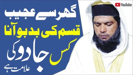 ghr ke kone se badbu aana kis jadu ki alamat hai?