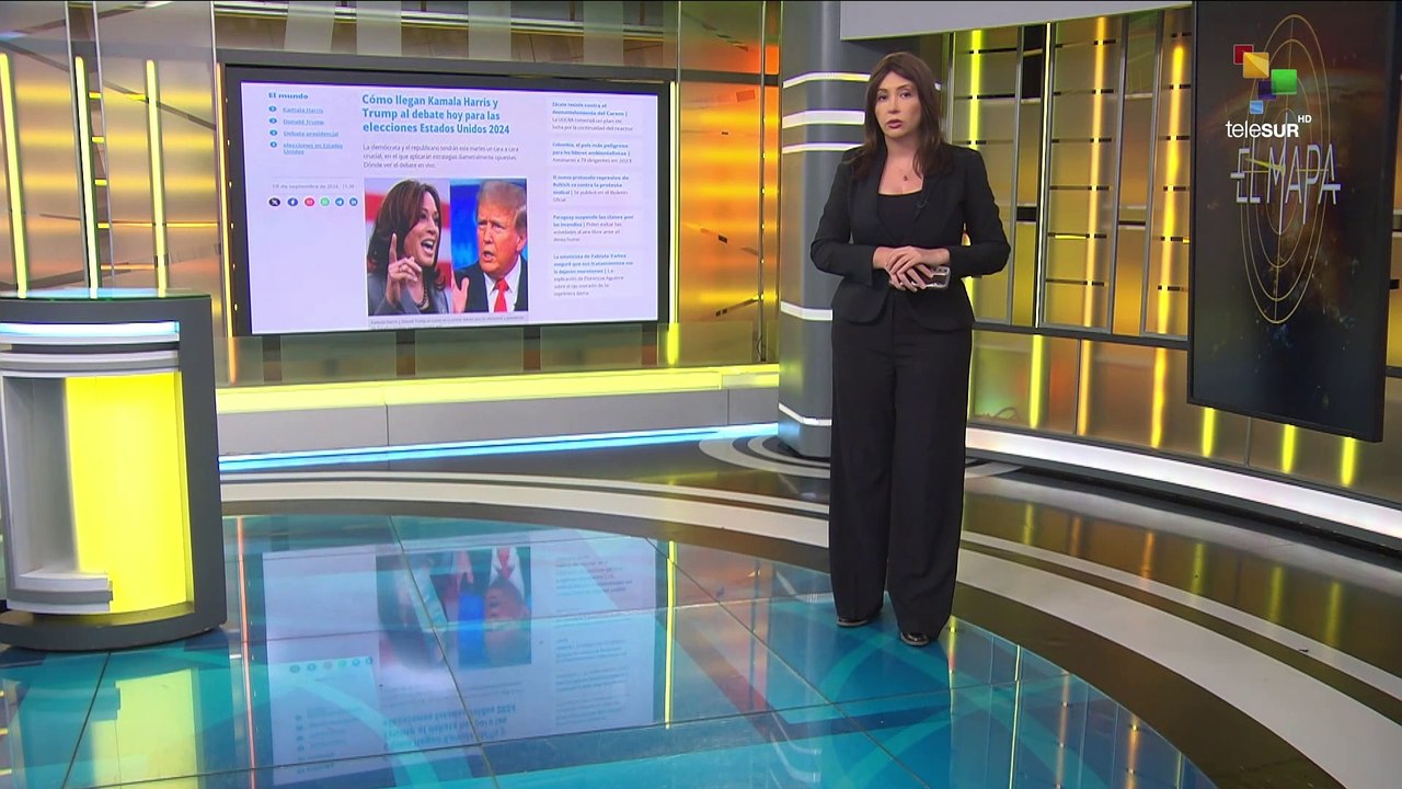 ESCALA 10-09-24: CÓMO LLEGAN KAMALA HARRIS Y TRUMP AL DEBATE HOY PARA LAS ELECCIONES ESTADOS UNIDOS 2024