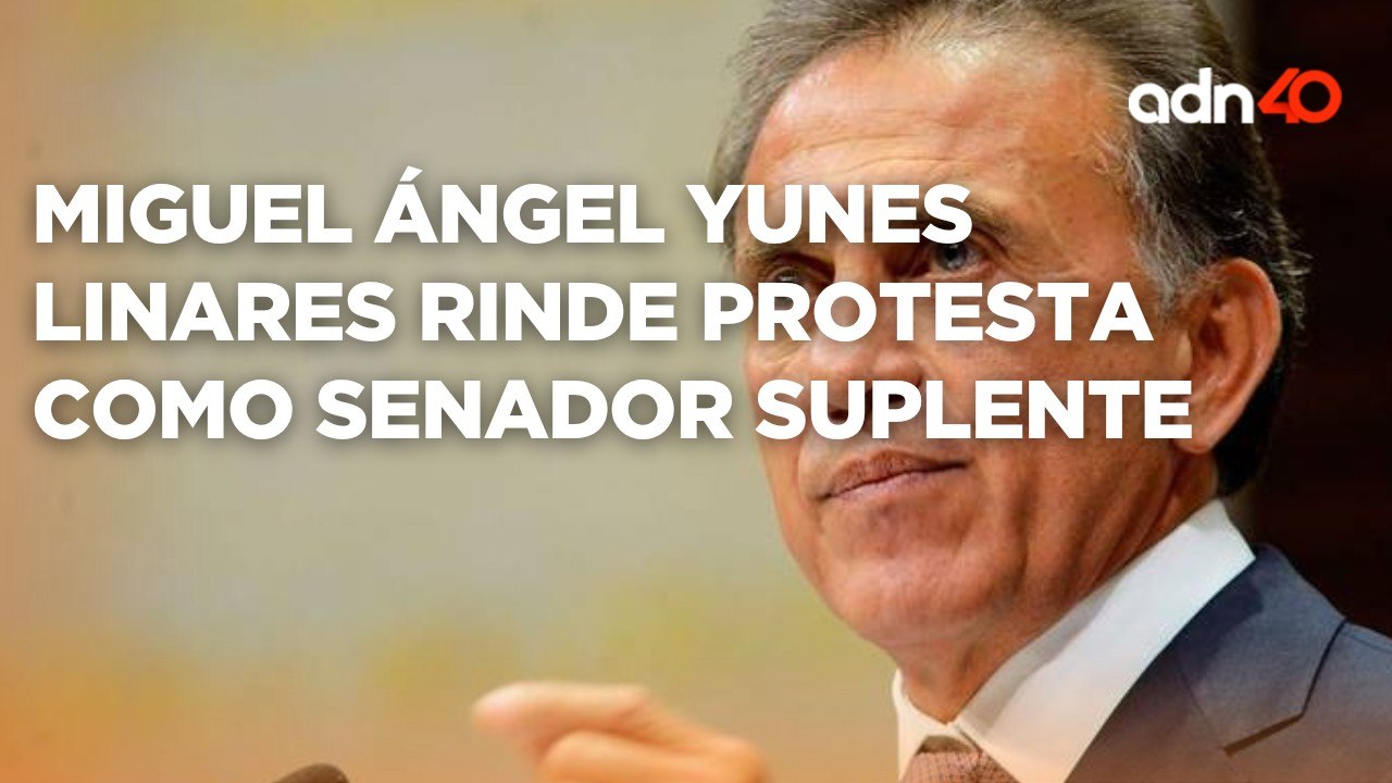 Miguel Ángel Yunes Linares rinde protesta como Senador suplente