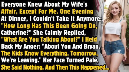 Everyone Knew About My Wife’s Affair Except Me—One Evening at Dinner, I Couldn’t Take It Anymore...