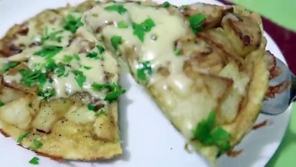 مطبخ ام وليد  فريت اوملات بدون قلي البطاطا بطريقة مبتكرة.