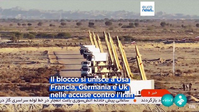 Ue valuta risposta alla fornitura di missili balistici iraniani alla Russia