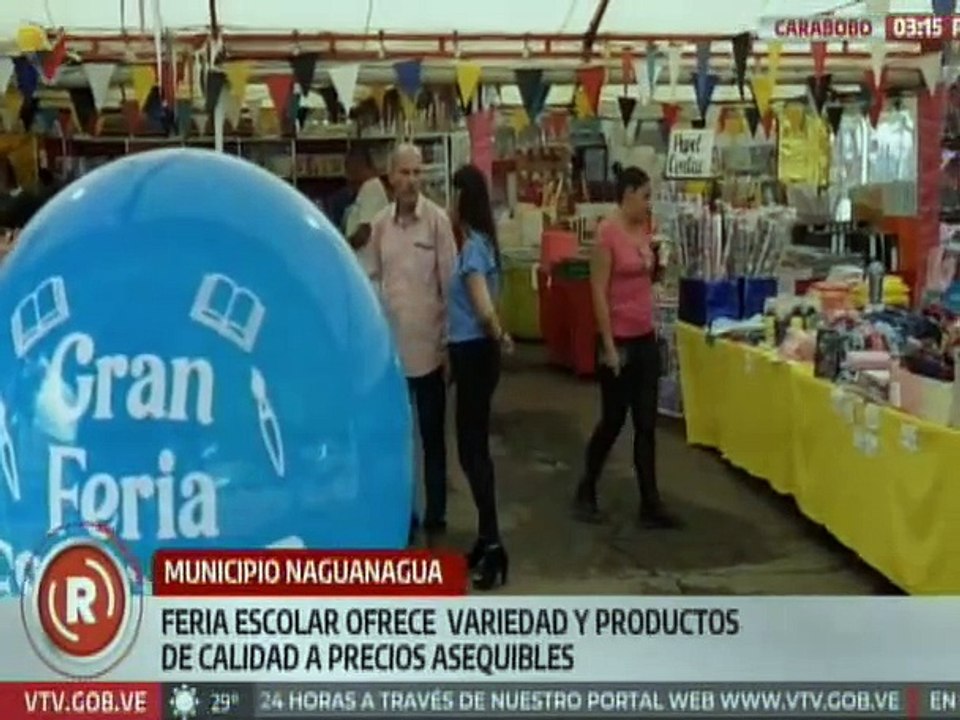 Carabobo | Familias del mcpio. Naguanagua son beneficiados con feria escolar con precios accesibles
