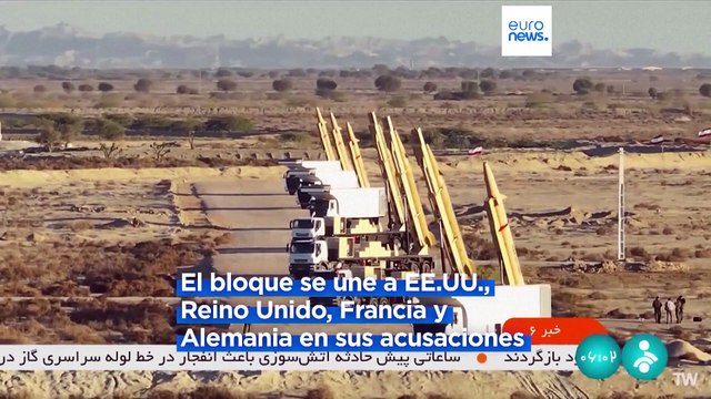 La UE sopesa una respuesta firme al envío de misiles balísticos de Irán a Rusia