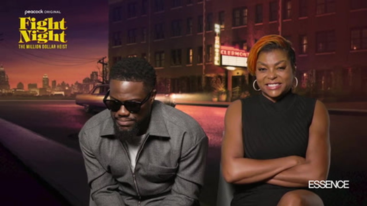 WATCH | Kevin Hart And Taraji P. Henson Discuss The High-Stakes Drama of ‘Fight Night: The Million Dollar Heist’