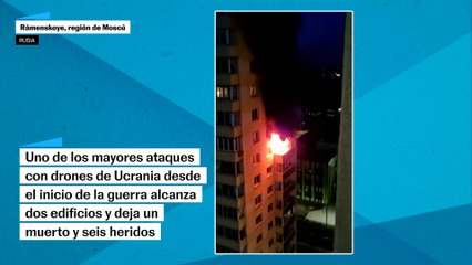 Kiev imparte uno de los mayores ataques con drones de la guerra contra Rusia