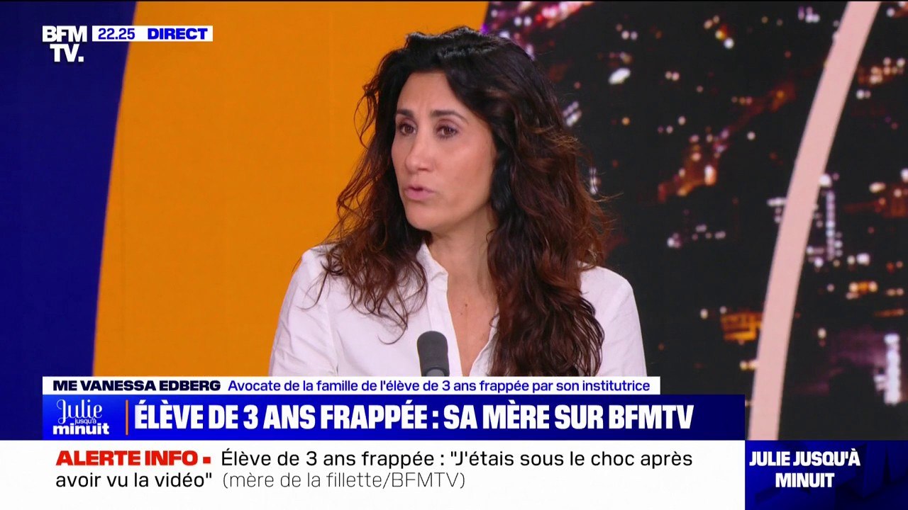 Fillette de 3 ans frappée par sa maîtresse: selon plusieurs mamans de l'école, "les enfants ont parlé et ont dit que l'institutrice était coutumière de ce genre d'agissements", déclare l'avocate de la famille, Vanessa Edberg
