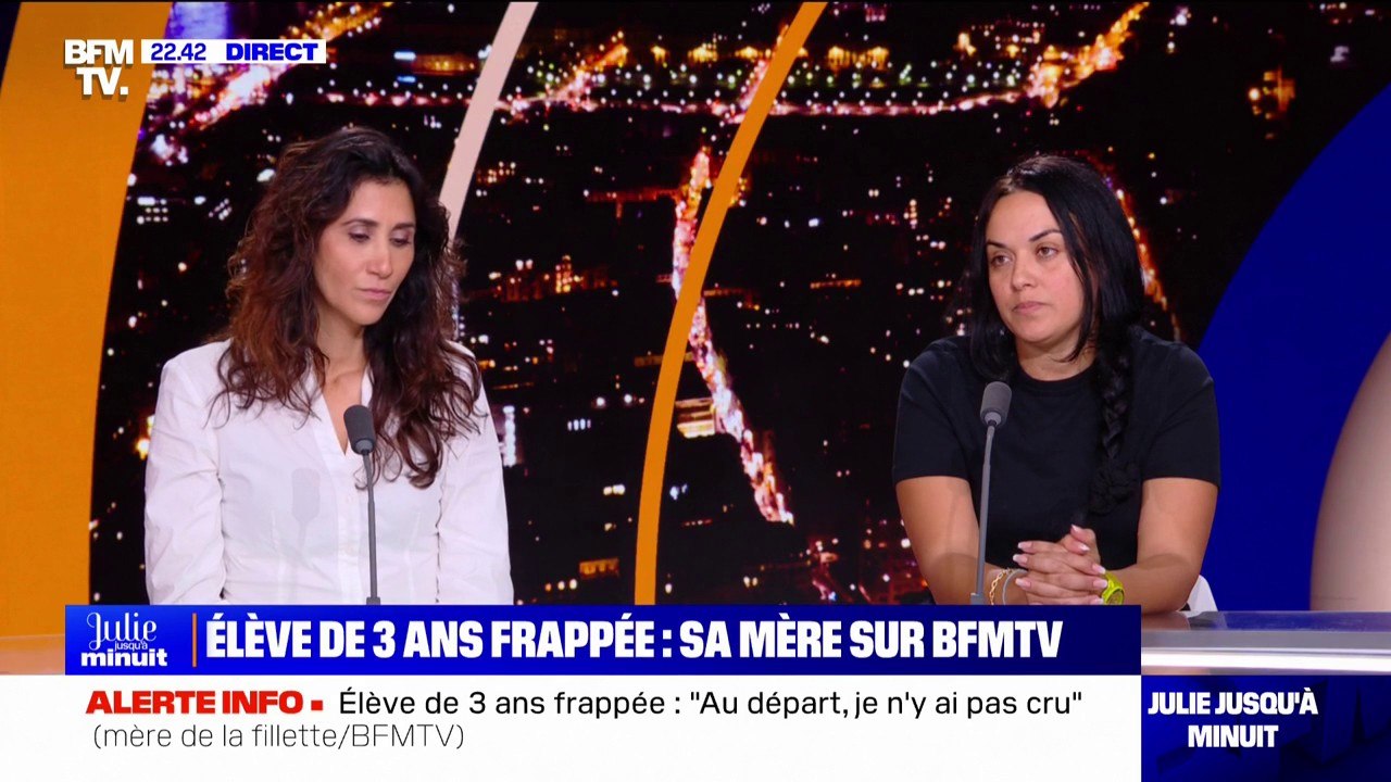 Fillette de 3 ans frappée par sa maîtresse: "Son frère de 5 ans pleure tous les matins, il ne veut pas" aller à l'école non plus, raconte la mère