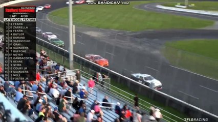 SMS Late Models Feature Keane Incident