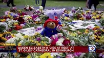 Celebración de un servicio conmemorativo en Escocia para la Reina Isabel II