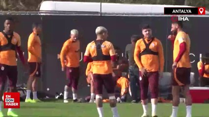 Galatasaray, Antalya’da Hatayspor maçı hazırlıklarını sürdürdü