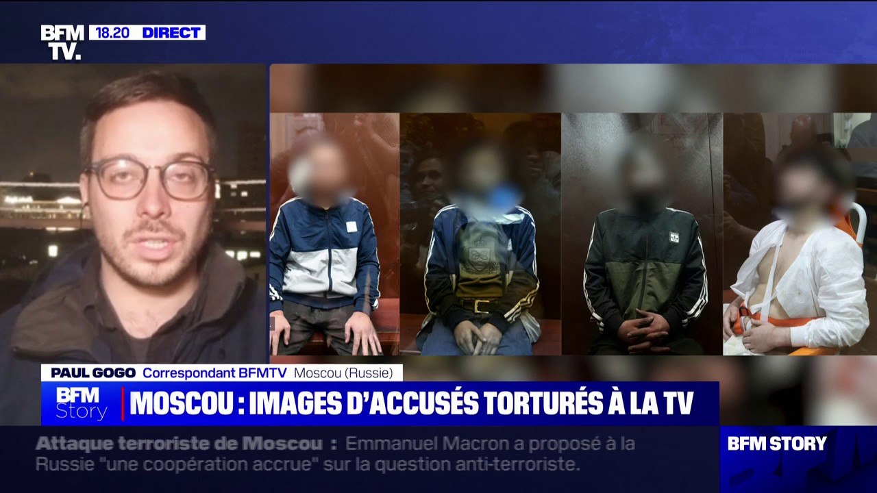 Attaque en Russie: les images des suspects torturés divisent la population
