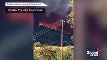 Incendios forestales de California: El fuego de cristal obliga a la evacuación del hospital y de las casas en el Valle d