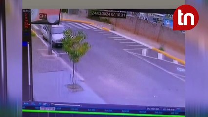 Vídeo mostra criminoso furtando Voyage próximo ao Cemitério da Saudade