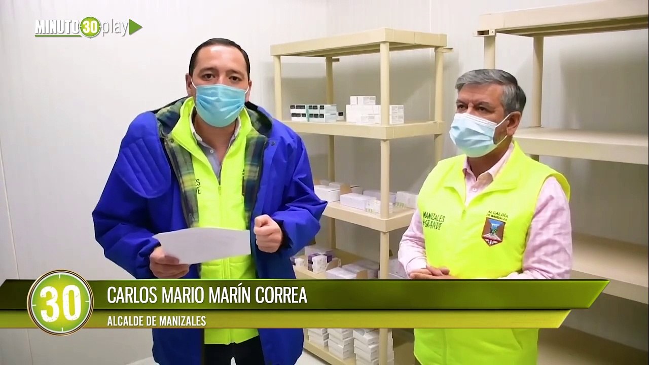 Listo el centro de acopio y refrigeración para las vacunas contra la COVID-19 en Manizales
