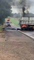 Caminhoneiro de Umuarama morre em colisão entre bitrem e caminhão tanque na PR-323