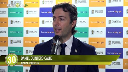 Download Video: Con iniciativas como la reforma a la Biblioteca España y proceso en Hidroituango, Daniel Quintero instaló sesiones en el Concejo