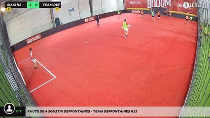 Faute de Augustin Deffontaines - Team Deffontaines H23