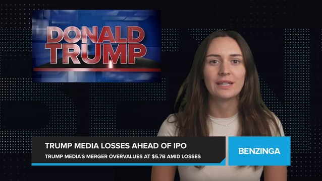 Trump Media & Technology Group Valued at $5.7 Billion in Merger Deal, But Losses Suggest Lower Worth Than Stock Price