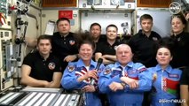 Spazio, l'equipaggio della navetta russa Sojuz Ms-25 ? a bordo della Stazione Spaziale