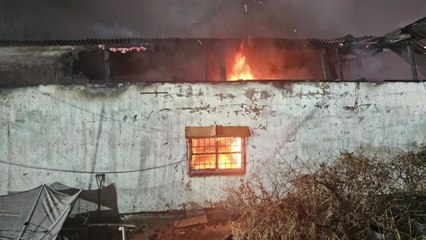 경기도 평택 단독 주택에서 불...40대 주민 전신화상 / YTN