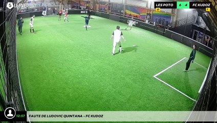 Faute de Ludovic QUINTANA - FC KUDOZ