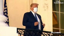No tengo miedo del coronavirus: Donald Trump tras llegar a la Casa Blanca y quitarse el cubrebocas