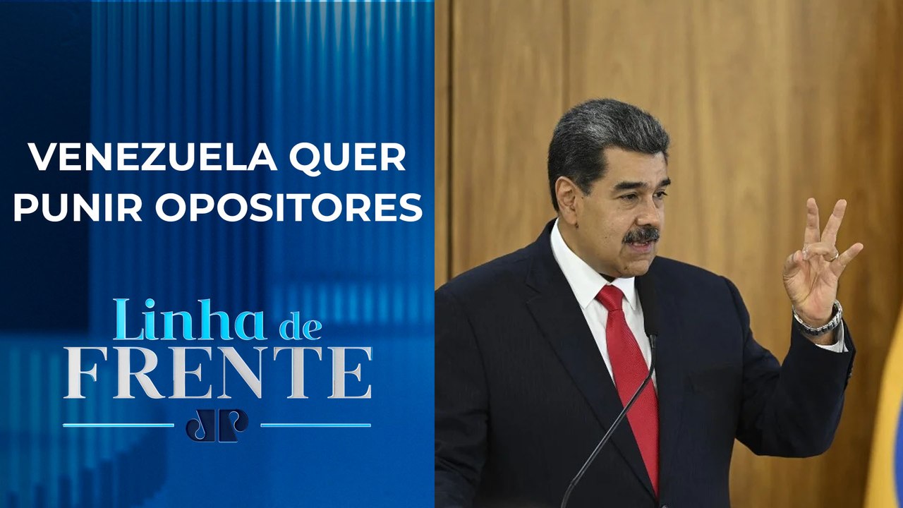 Nicolás Maduro anuncia “Lei Contra Fascismo” | LINHA DE FRENTE